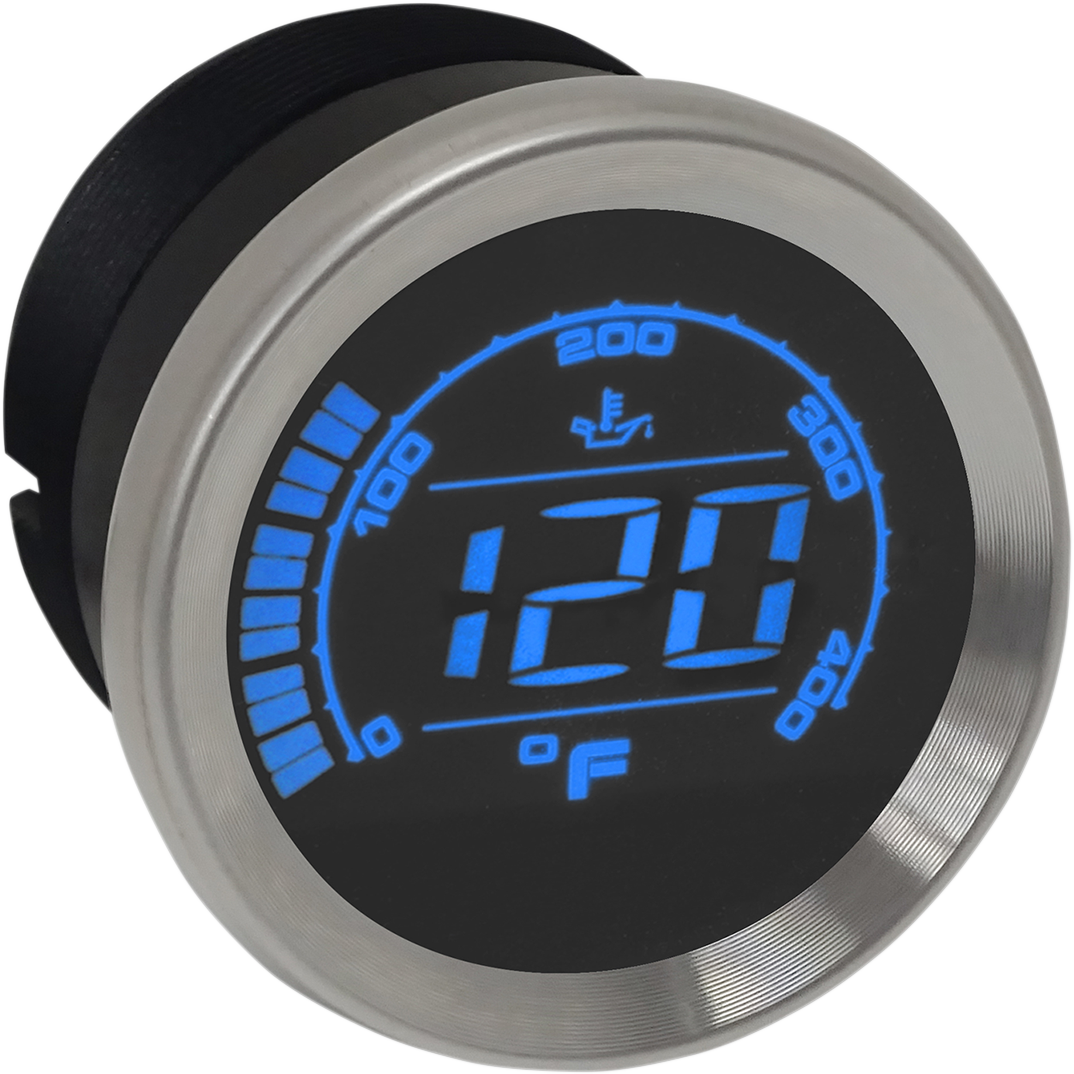 KOSO NORTH AMERICA HD-02 Oil Temperature Gauge - Chrome - 2" BA050500