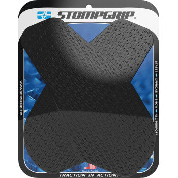 STOMPGRIP Traction Pad Tank Grips - Icon - Black - YZF-R6 55-14-0004B