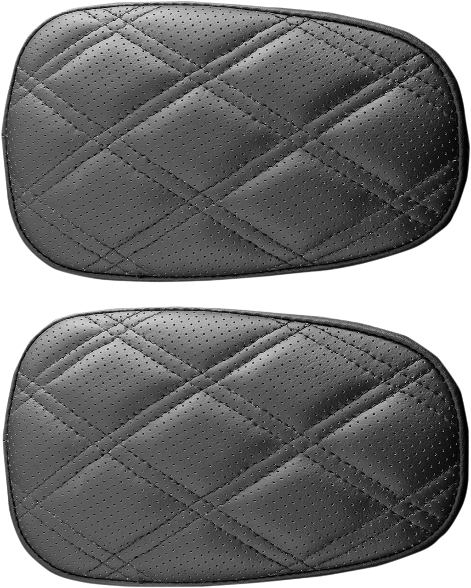 SADDLEMEN Lattice Stitched Arm Rest Pads 11887-LS