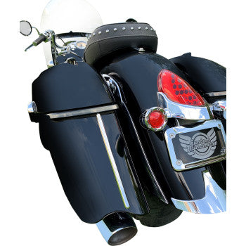 CUSTOM DYNAMICS Saddlebag Lights - Low Profile - Smoke Lens - Indian Chieftain/Springfield / Roadmaster  CD-IND-SPR-V2-S