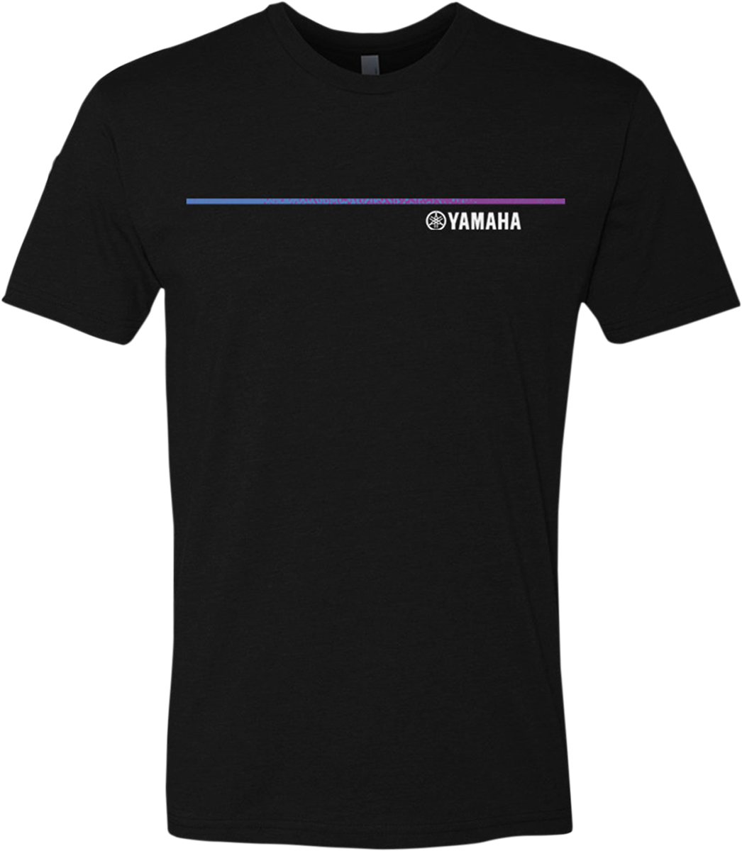 YAMAHA APPAREL Yamaha Motosport T-Shirt - Black - 2XL NP21S-M1950-2X