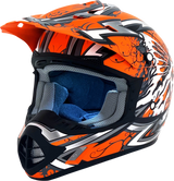 AFX FX-17 Helmet - Butterfly - Matte Orange - XL 0110-7115