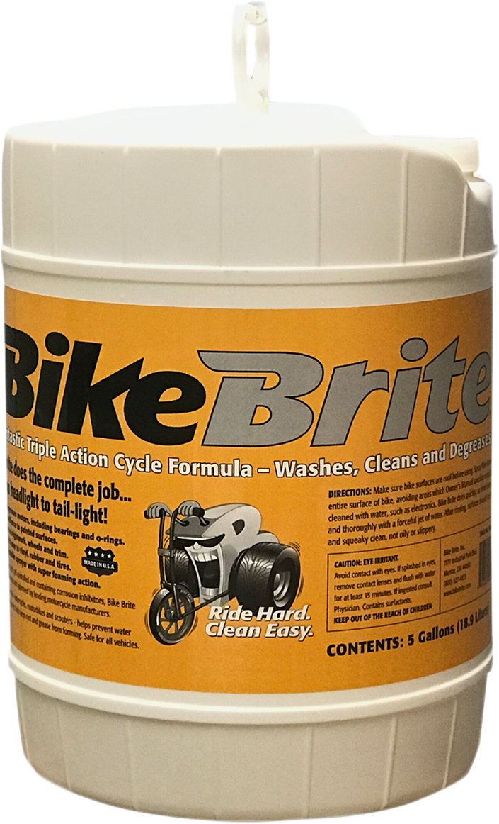 BIKE BRITE Spray Wash - 5 U.S. gal. - Pail MC445G