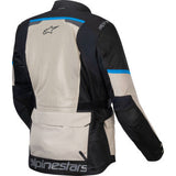 ALPINESTARS Andes Air Drystar® Jacket - Black/Laurel Gray/Bright Blue - Large 3207924-1479-L