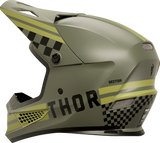 THOR Sector 2 Helmet - Combat - Army/Black - Medium 0110-8147