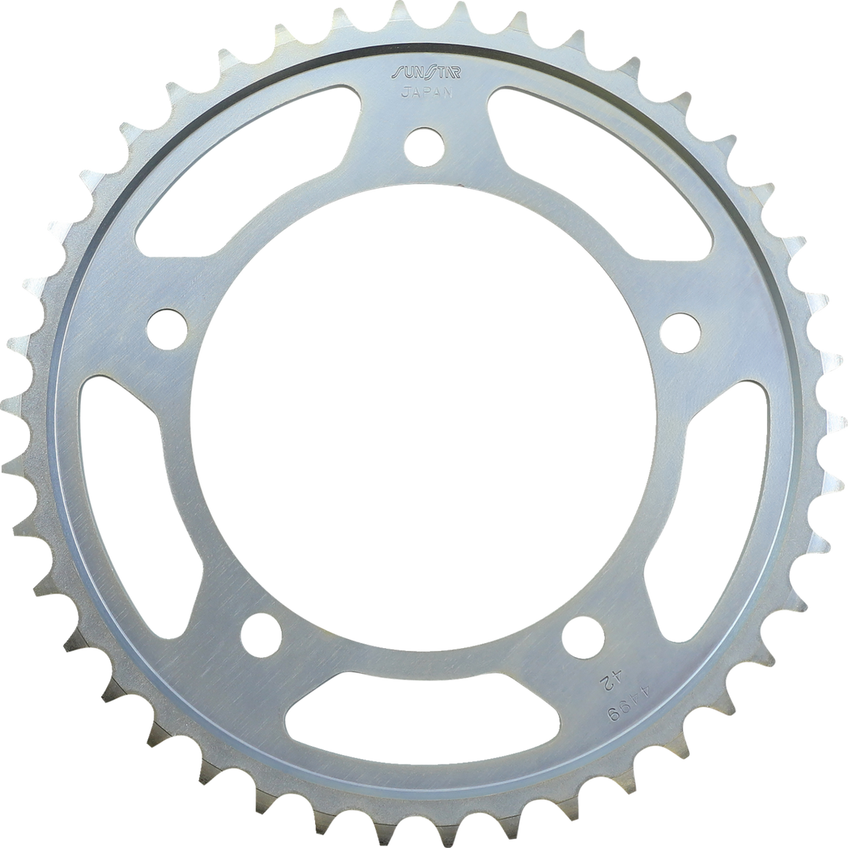 SUNSTAR SPROCKETS Steel Rear Sprocket - 42 Tooth - Suzuki/Triumph 2-449942