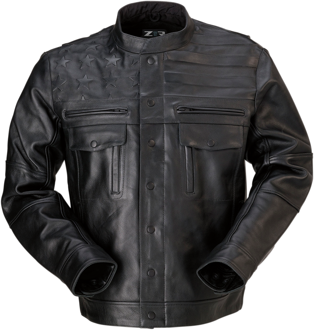 Z1R Deagle Leather Jacket - Black - 4XL 2810-3763