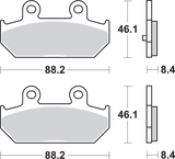 SBS Scooter Brake Pads - Burgman 182MS