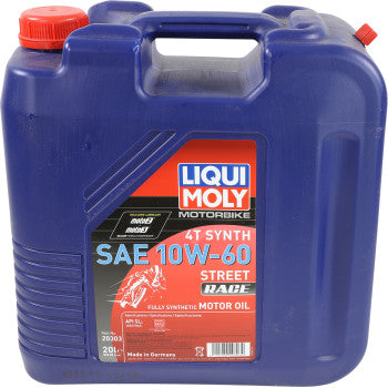 LIQUI MOLY Street Race Synthetic 4T Oil - 10W-60 - 20L 20303