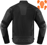 ICON Contra2™ Perf CE Jacket - Stealth - Small 2810-3660