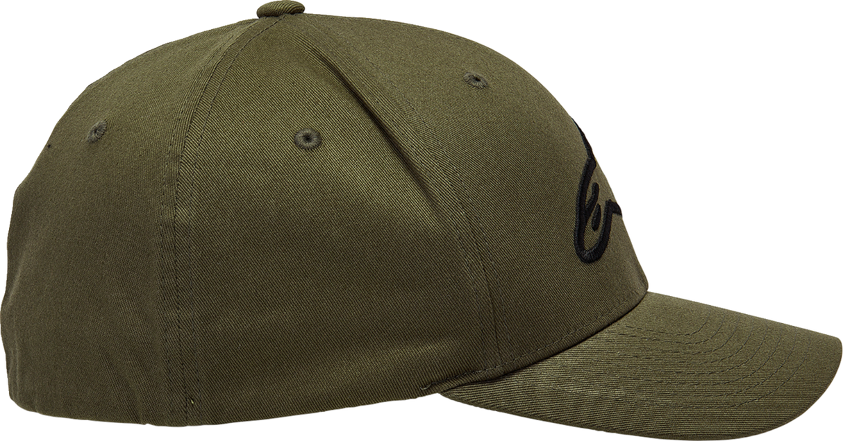 ALPINESTARS Ageless Curve Hat - Military/Black - Small/Medium 1017810106910SM