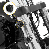 MEMPHIS SHADES Fork Clamp Assembly - Black MSC1007