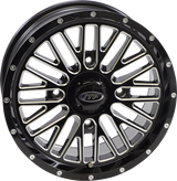 ITP Wheel - Momentum - Front/Rear - Black/Milled - 15x7 - 4/156 - 5+2 (+30 mm) 1522741731B