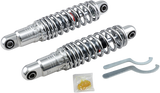 DRAG SPECIALTIES SHOCKS Premium Ride-Height Adjustable Shocks - Chrome - Heavy Duty - 12" C16-0162H