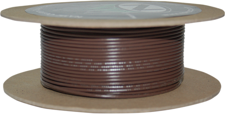 NAMZ 100' Wire Spool - 18 Gauge - Brown NWR-1-100