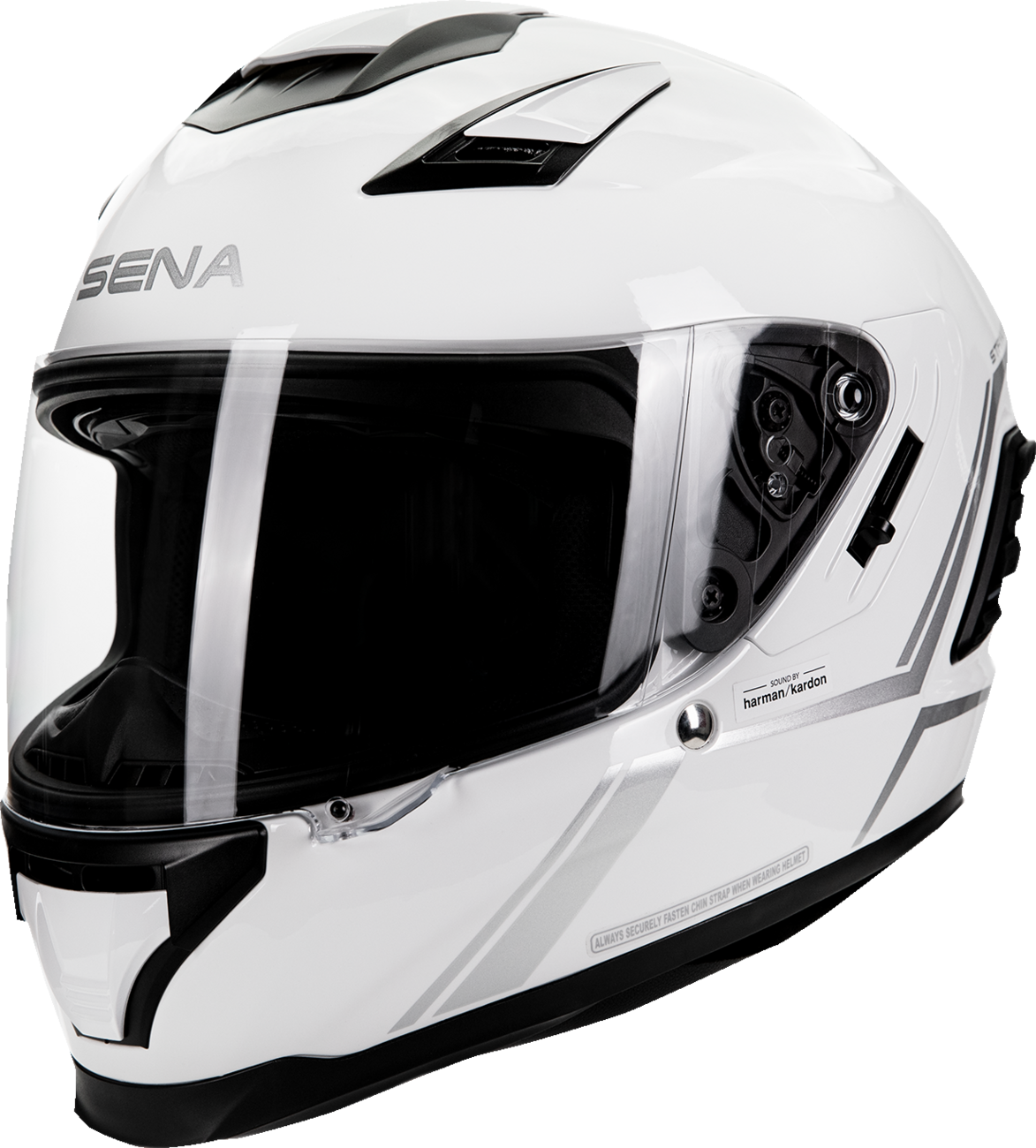 SENA Stryker Helmet - Glossy White - XL STRYKER-GW0XL1