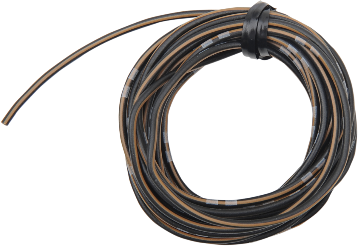 SHINDY 14A Wire - 13' - Black/Brown 16-688