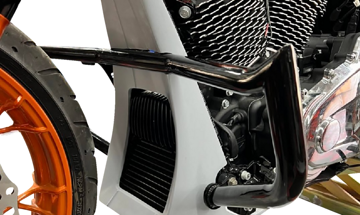 PAUL YAFFE BAGGER NATION Chin Spoiler Swoop - 2 Pc - For Mini Monkey Engine Guards PYO:SCS-17L-2PC