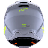 ALPINESTARS SM3 Helmet - Radium - Matte Gray/Black/Yellow Fluo - Small 8300826-9510-S