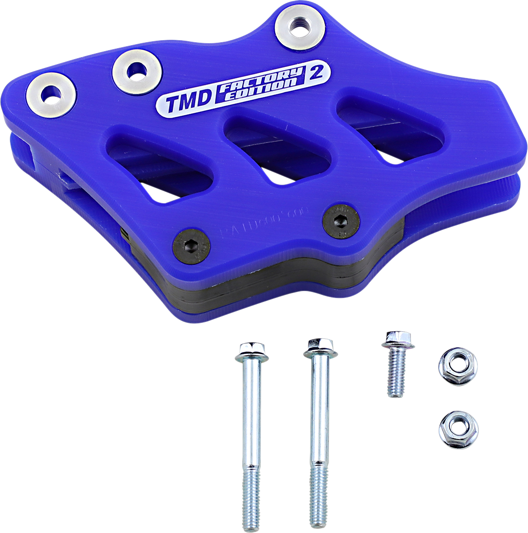 T.M. DESIGNWORKS Chain Guide - Yamaha - Blue RCG-YZ3-BU