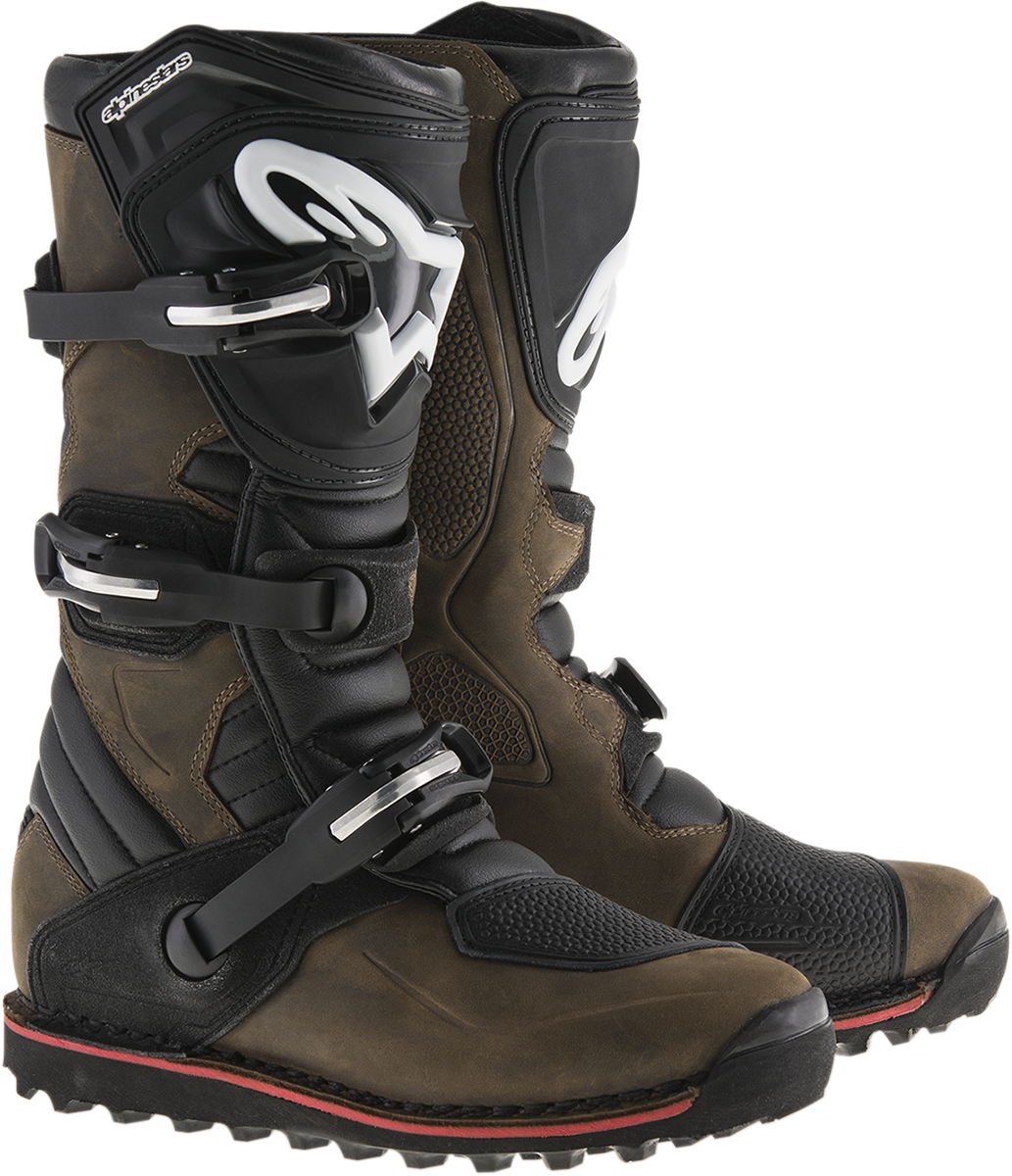 ALPINESTARS Tech-T Boots - Brown/Black - US 12 2004017-818-12