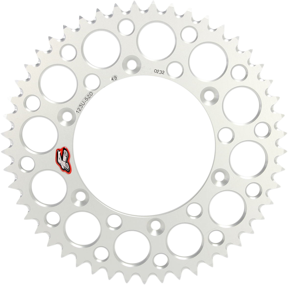 RENTHAL Sprocket - Suzuki - 49-Tooth 123U-520-49GYSI