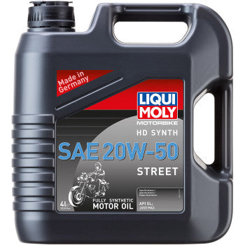 LIQUI MOLY H-D Synthetic 4T Street Oil - 20W-50 - 4L 20102