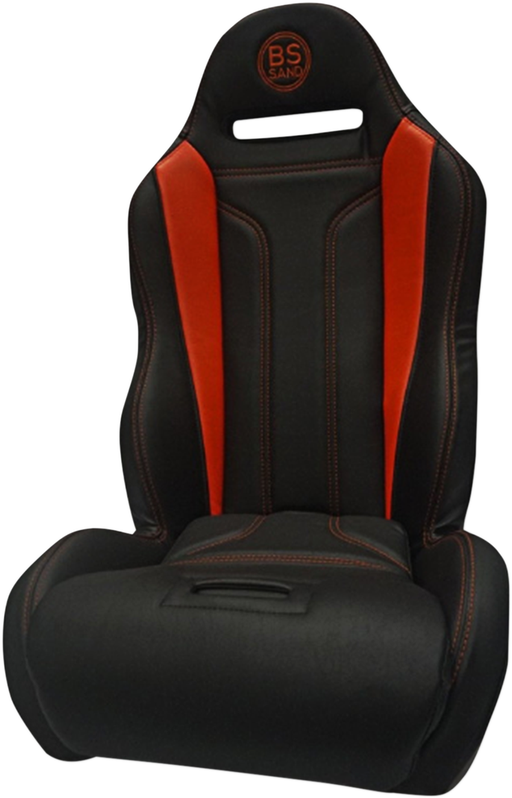 BS SAND Performance Seat - Big Diamond - Deep Orange PEBUDODTC