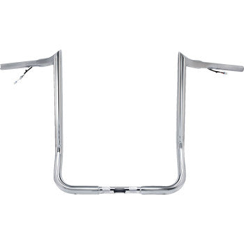 PAUL YAFFE BAGGER NATION Handlebar - Monkey Bar - Pre-Wired - 14" - Chrome  PYO:MBBPW-14 C