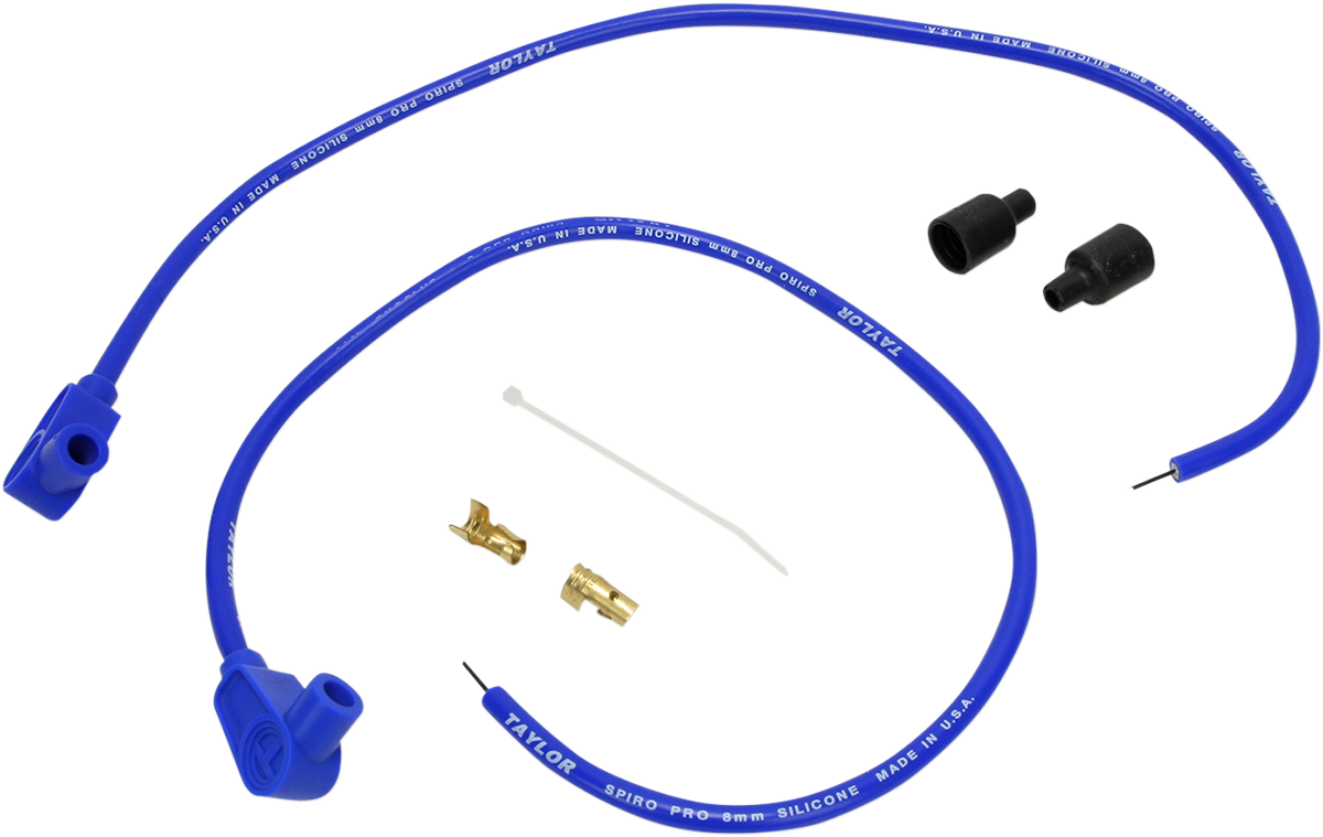 SUMAX Universal Spark Plug Wire Kit - 90 degree - Blue 76681