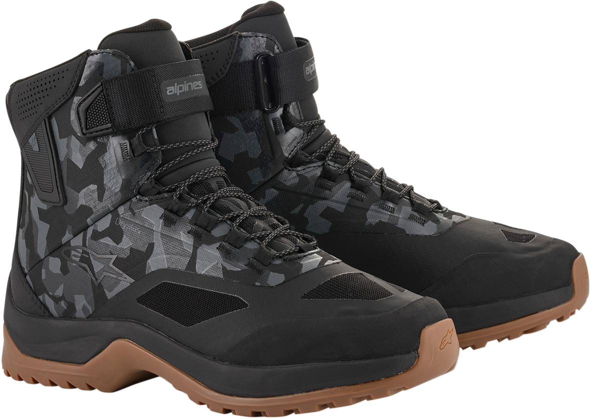 ALPINESTARS CR-6 Drystar® Shoes - Black/Gray/Gunmetal - US 9.5 261102090850