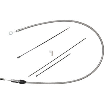 DRAG SPECIALTIES Quick Connect Clutch Cable - Upper - 32" - Stainless Steel 0652-3062