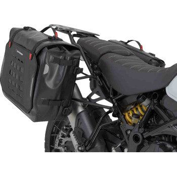 SW-MOTECH SysBag Side Bag System - Black - Ducati DesertX '22-'24 BC.SYS.22.995.21000B