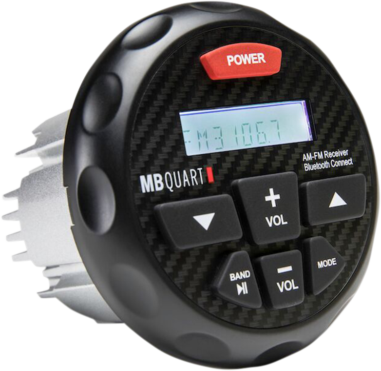 MB QUART Powered Bluetooth AM/FM Gauge Mount Radio - 180 Watt GMR-3