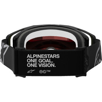 ALPINESTARS GOGGLES Vision 8 Goggle - Corp - Black - Red Mirror 5101625-1446