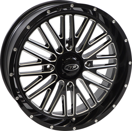 ITP Wheel - Momentum - Front/Rear - Black/Milled - 18x6.5 - 4/156 - 4+2.5 (+10 mm) 1822743731B