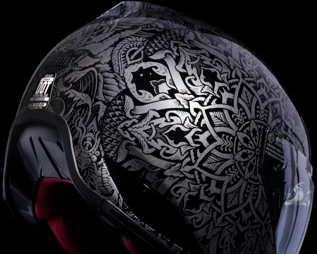 ICON Domain™ Helmet - Gravitas - Black - XL 0101-14962