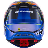 ALPINESTARS Supertech M10 Helmet - MIPS® - Era - Gloss Blue/Red/Yellow Fluo - Small 8301223-7356-S