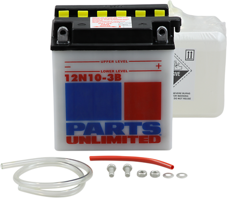 Parts Unlimited Battery - 12n10-3b 12n10-3b-Fp