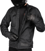 THRASHIN SUPPLY CO. Atlas v2 Riding Jacket - Black - Medium TMJ-09-09