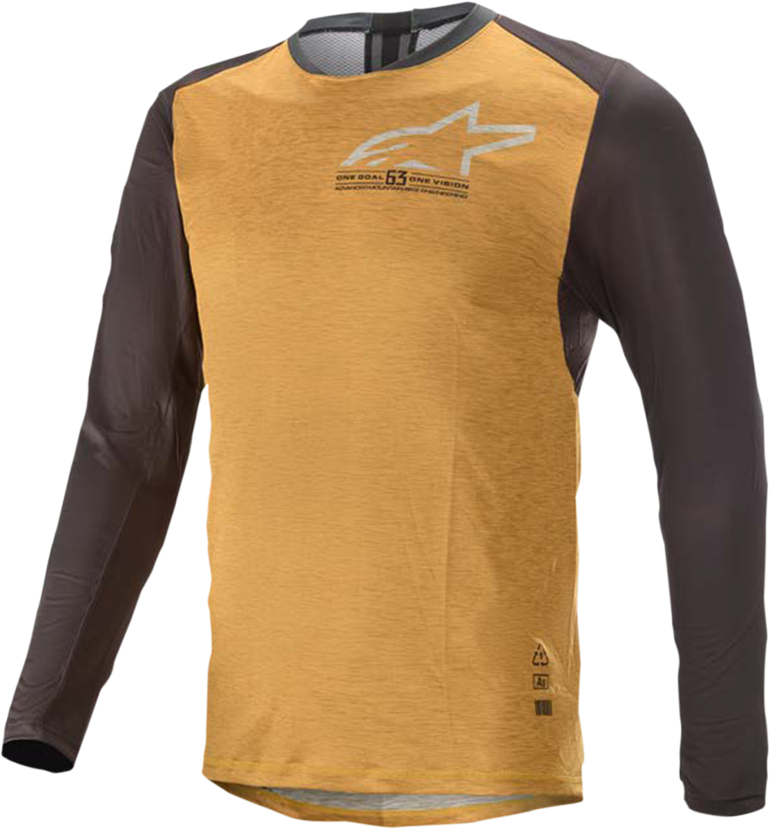 ALPINESTARS Alps 6.0 V2 Jersey - Long-Sleeve - Orange/Black - Large 1763821-4010-L