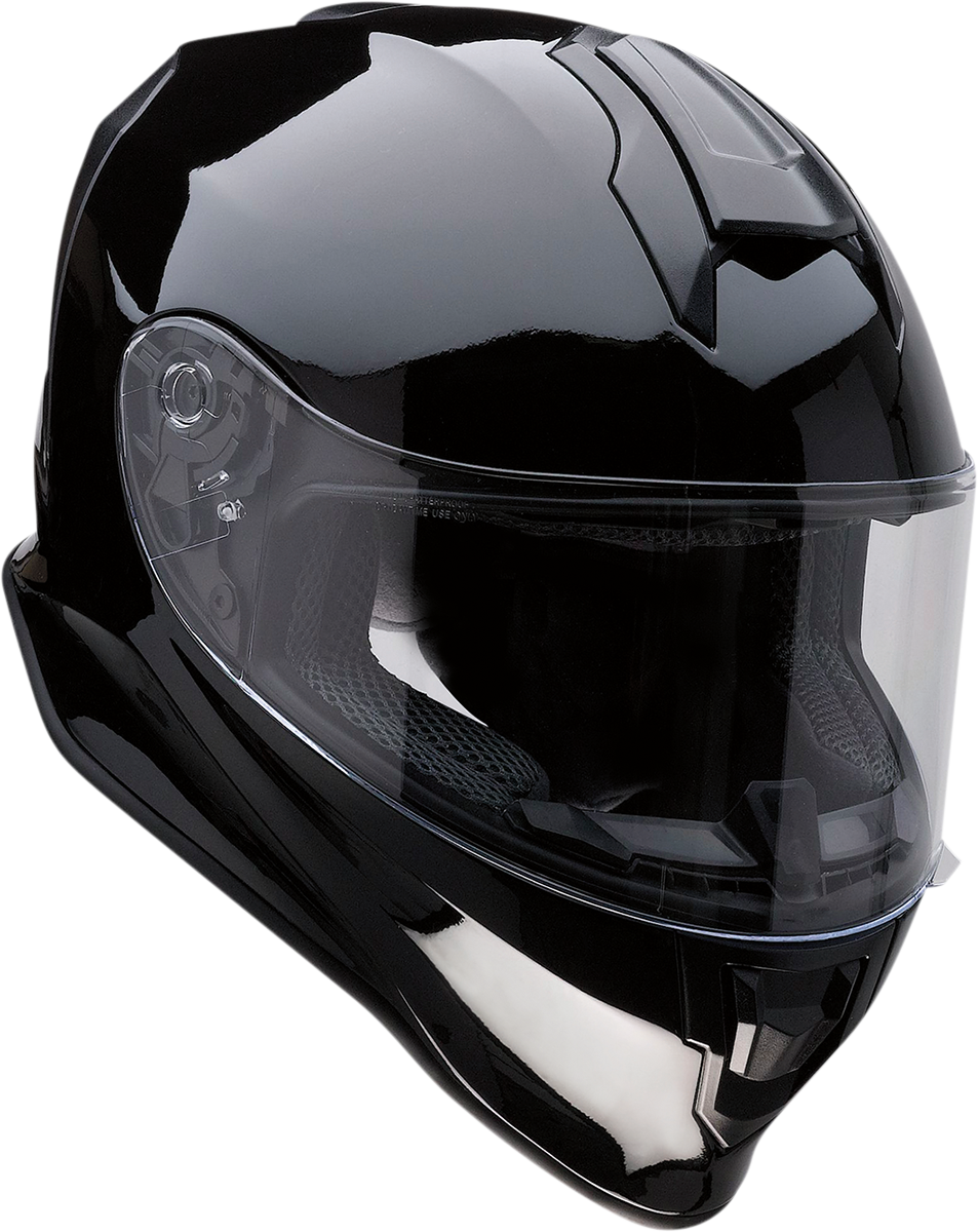 Z1R Youth Warrant Helmet - Gloss Black - Medium 0102-0243