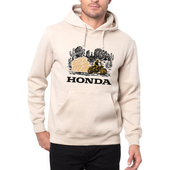 HONDA APPAREL Honda Heritage Goldwing Hoodie - Tan - 2XL LEM25S-M51-2X