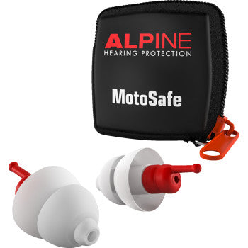 ALPINE HEARING PROTECTION MotoSafe Earplugs - Race - 6 Pack 111.23.111