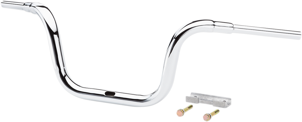 LA CHOPPERS Handlebar - Grande Traditional Ape Hanger - 10" - Chrome LA-7314-10