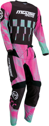 MOOSE RACING Qualifier Jersey - Pink/Teal - XL 2910-7521