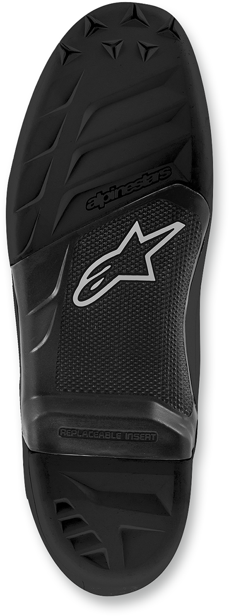 ALPINESTARS Tech 7 Replacement Boot Soles - Black - Size 9 25SUT74-10-9