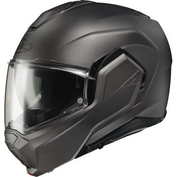 HJC i100 Modular Helmet - Solid - Semi-Flat Titanium - XS EP26NUS3SFTV