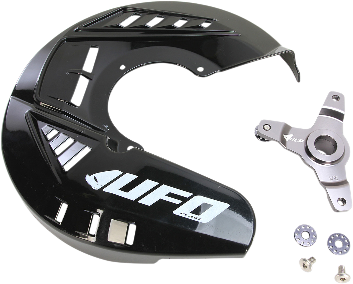 UFO Front Disc Guard - Black ACTUALLY DISC GUARD KA04741-001