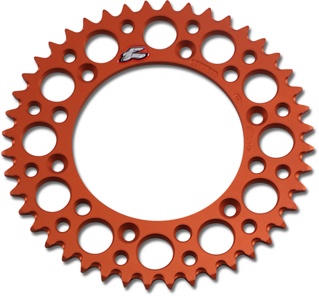 RENTHAL Sprocket - Orange - 44 Tooth 224U-520-44GPOR